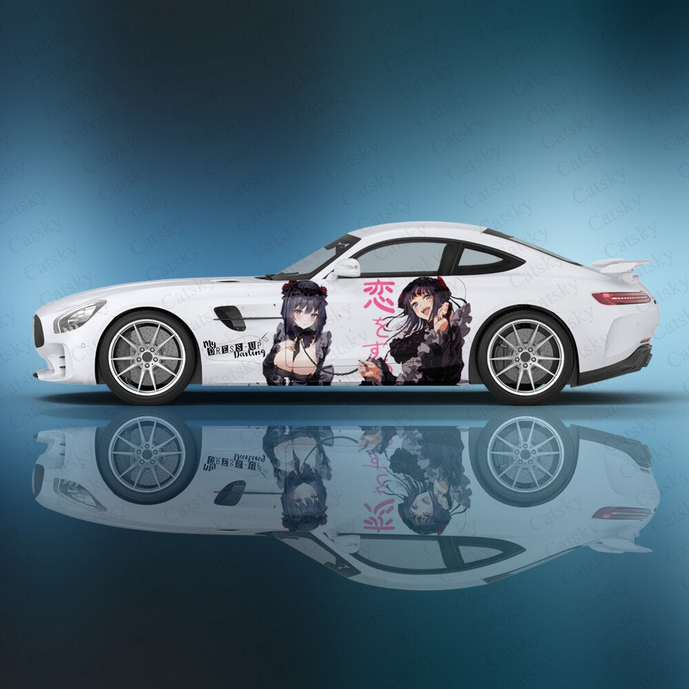 My Dress-Up Darling Kitagawa Marin Sticker Comic Side Graphic Sticker Vinyl Sticker Universal Size Packing Sticker custom DIY, everythinganimee