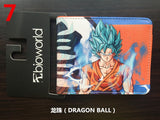 Dragon Ball PU Cartoon Wallet Personalized Fashion Collection Gifts Teenage Students Boys Girls Short Coin Purse Birthday Gift,everythinganimee