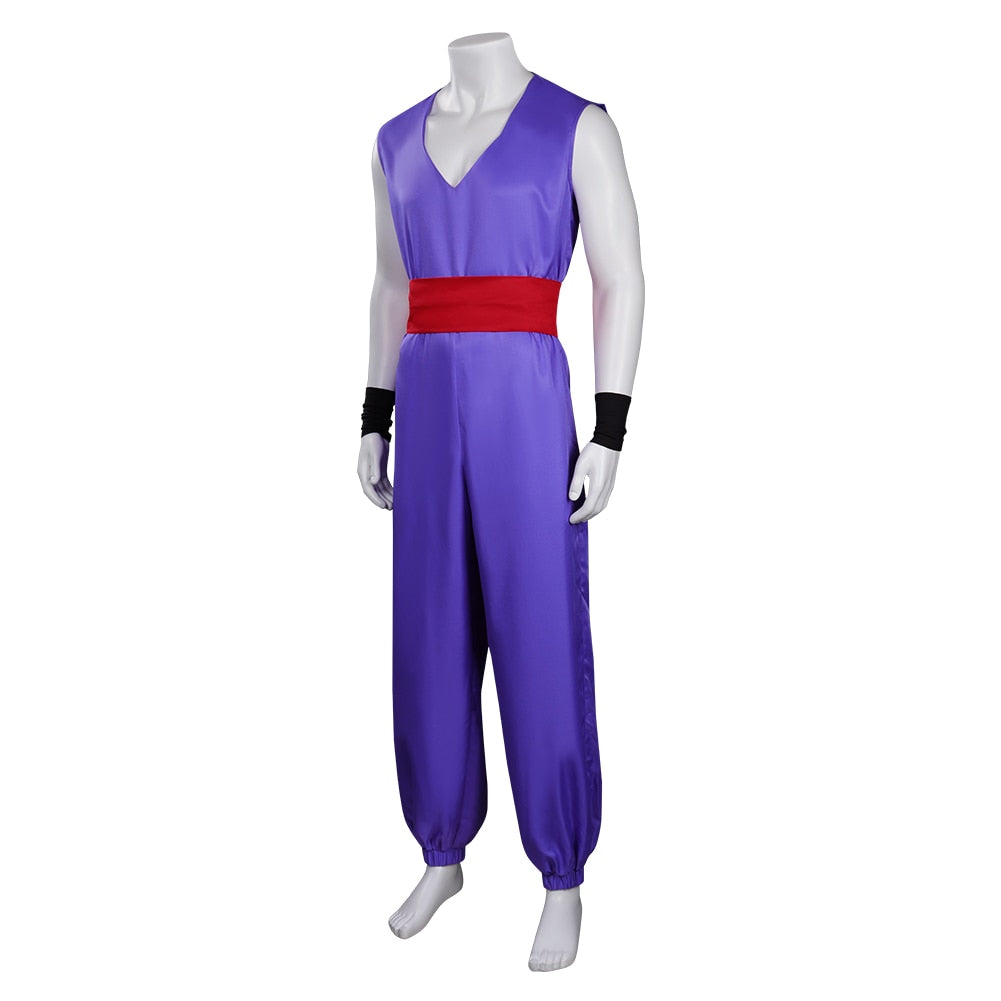 Dragon Super Hero Son Gohan Cosplay Costume Outfits Halloween Carnival Suit, everythinganimee