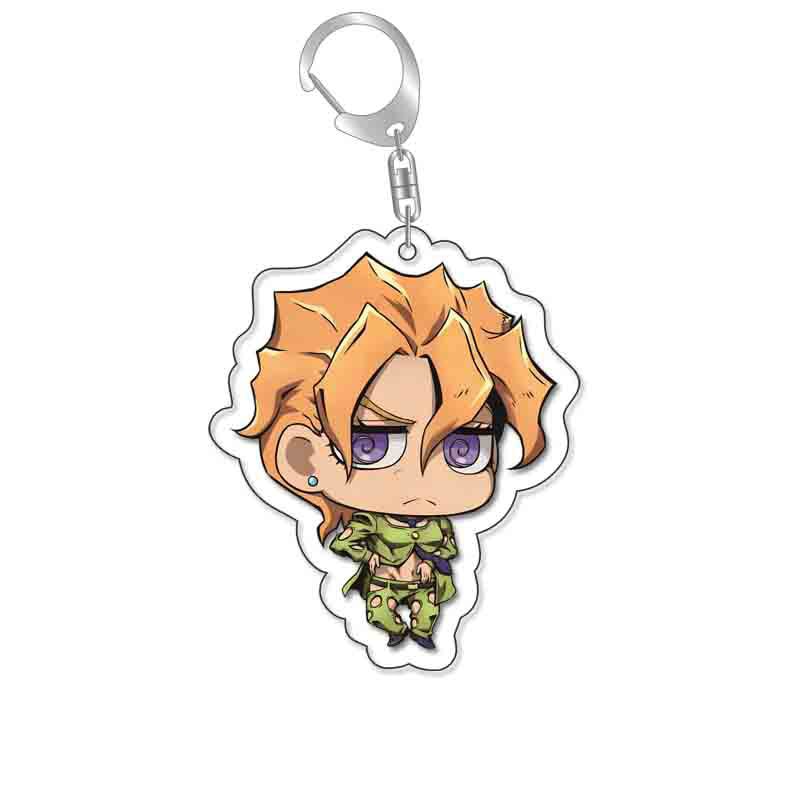 This keychains captures the magic of JoJo's. If you're looking for more JoJo's Bizarre merch, we have it all! Check out our anime merch now—free shipping!