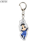 Anime BLUE LOCK Arcylic Keychain Cartoon Figures Isagi Yoichi Bachira Meguru Kawaii Key Chain Costume Accessories Birthday Gifts