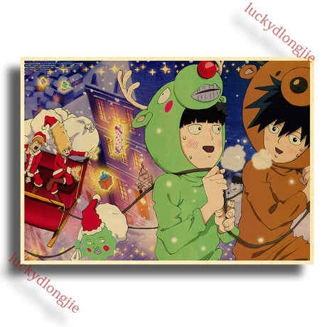This poster captures the spirit of Mob Psycho 100. Looking for more Mob Psycho 100 merch? We have it all! Check out our anime merch now—free shipping!