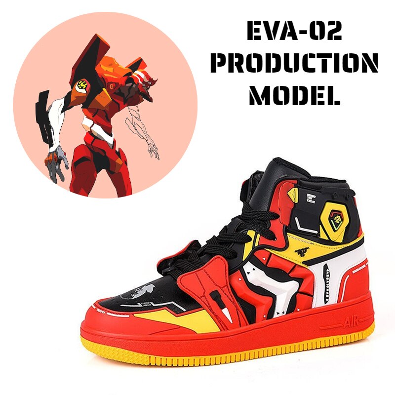 This shoes captures the magic of Neon. If you're looking for more Neon Genesis Evangelion merch, we have it all! Check out our anime merch now—free shipping!