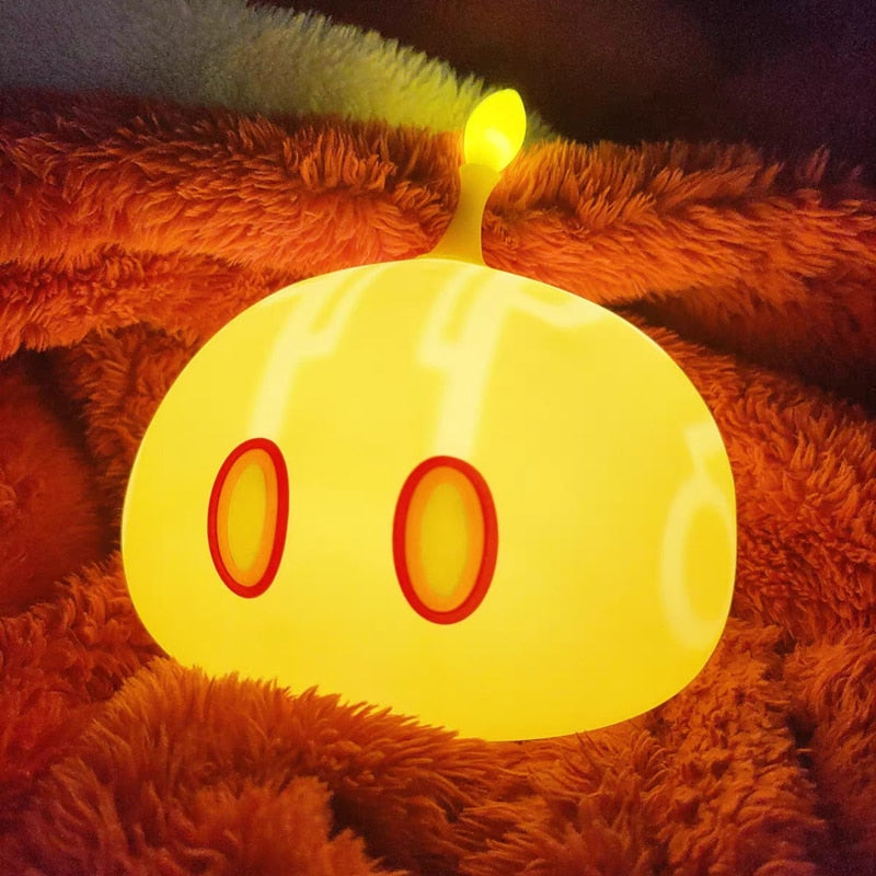 Original Genuine Genshin Impact Figure Slime Series Slime Night Light Model Dolls Figurines Action Figure Decorate Toys Gifts, everythinganimee