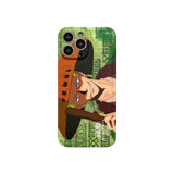 Anime One Piece Roronoa Zoro & Luffy Cartoon Phone Case For iPhone 14 Pro Max 13 12 11 Pro Max Case Cute Shockproof Soft Cover, everythinganimee