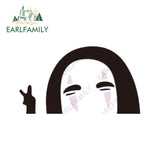 13cm x 7.6cm for No Face Spirited Away Peeker Car Stickers Anime Laptop Surfboard Motorcycle Decal Windows Campervan, everythinganimee