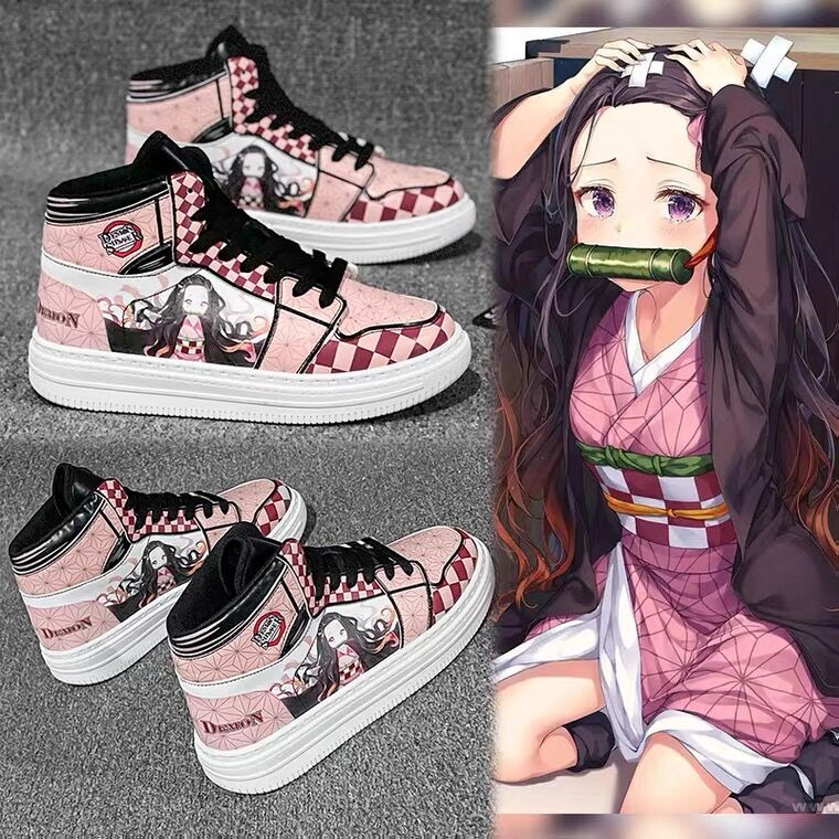 Nezuko Streetwear Cosplay Sneakers