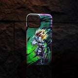 Dragons Balls Gokus laser gradient color Phone Cases For iPhone 14 13 12 11 Pro Max Back Cover, everythinganimee