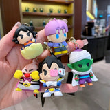Products Dragon Ball Z Keychain Son Goku Cartoon Anime Figures Keyring Super Saiyan Backpack Decorations Children Toys Christmas Gifts, everything animee