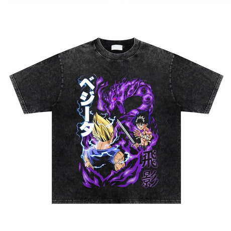 Anime Oversize Tops Comics Funny Pattern T Shirt Men Anime Manga Graphic T Shirt Harajuku Cotton T-shirt S-3XL Short Sleeve Tee, everythinganimee