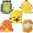 Sac A Dos Pokemon Bag Plush Backpack Pikachu Snorlax Charmander 19CM Children's Messenger Boys and Girls Coin Purse Gifts, everythinganimee
