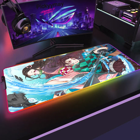 This mouse pad captures the magic of Demon Slayer. If you're looking for more Demon Slayer merch, we have it all! Check out our anime merch now—free shipping!