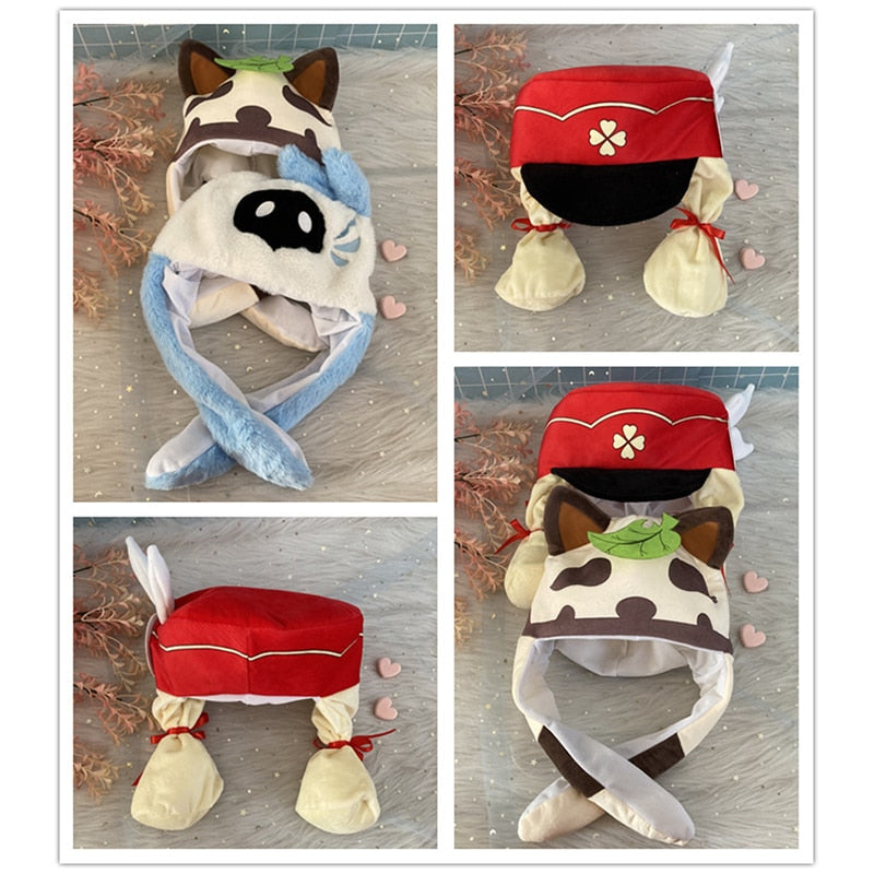 Genshin Impact Moveable Ear Kawaii hats