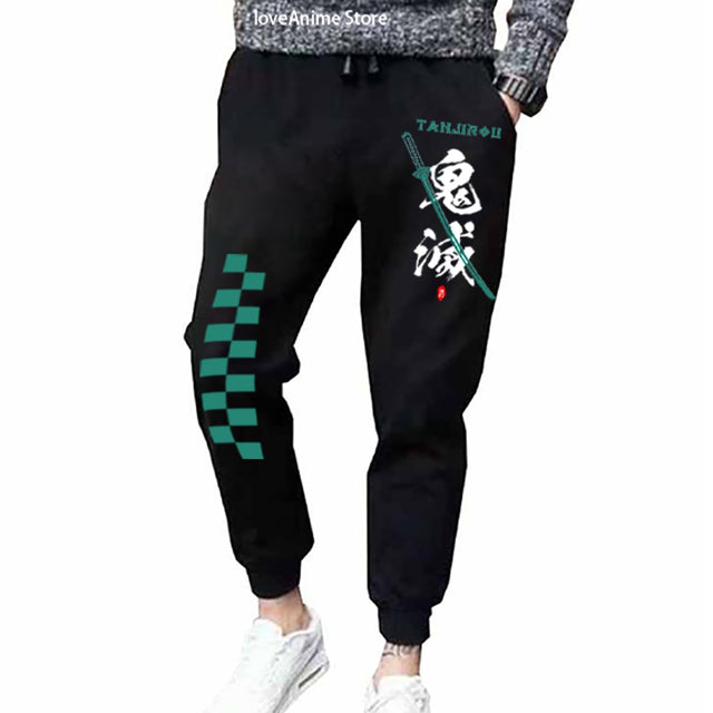 Demon Slayer Sweatpant Anime Long Pants Men Women Sweatpants Cosplay Casual Pants Harajuku Streetwear Sweatpants Men's Clothing, everything animee