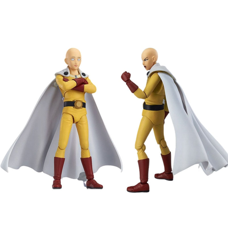 Anime One-Punch Man Figures Saitama Action Figure #310 Hand Made Figurine Pvc Toy Ornaments Peripherals Gifts for Kids, everythinganimee