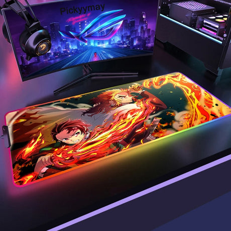 This mouse pad captures the magic of Demon Slayer. If you're looking for more Demon Slayer merch, we have it all! Check out our anime merch now—free shipping!