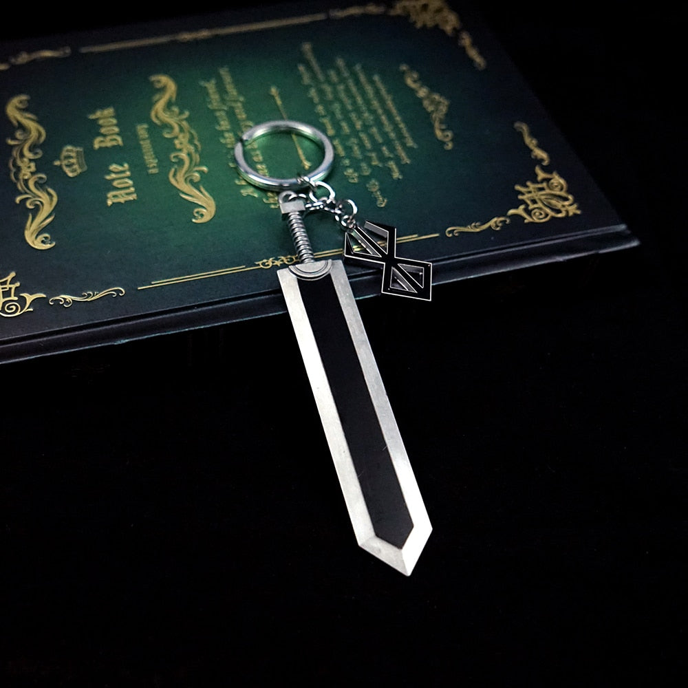 Shop now for the ultimate Berserk fan accessory - the Berserk Guts Sword Keychain Set! Made of durable zinc alloy, these keychains feature a detailed design of Guts' iconic sword and are perfect for showing off your love for the anime. Get them for yourself or as a gift for the Berserk fan in your life.
