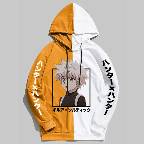 This hoodies captures the magic of Killua. If you're looking for more Hunter X Hunter merch, we have it all! Check out our anime merch now—free shipping!
