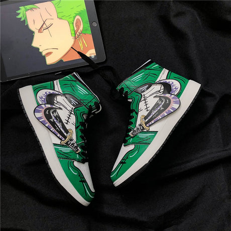 One Piece Roronoa Zoro Shoes, everythinganimee