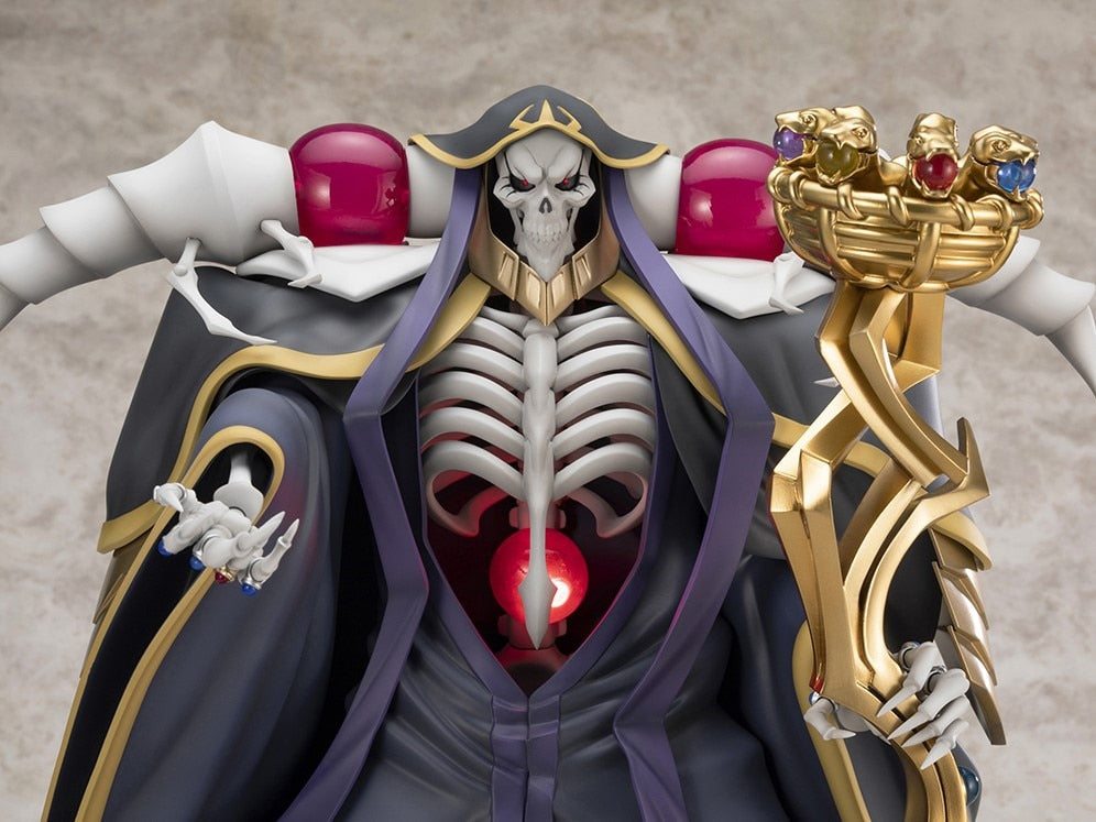 This figurine captures the magic of Ainz Ooal Gown. If you're looking for more Overlord merch, we have it all! Check out our anime merch now—free shipping!