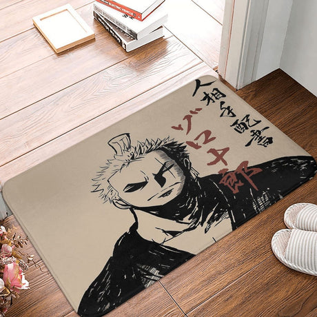 One Piece Monkey D Luffy Anime Bath Mat My Favorite Character In The OP Universe! Doormat Kitchen Carpet Entrance Door Rug Home, everythinganimee