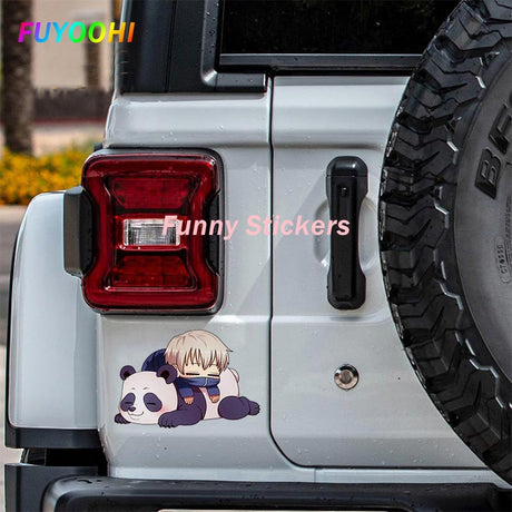 Funny Sticker for Jujutsu Kaisen Inumaki Toge Car Stickers Creative Scratch-Proof Decals Personality Windows Car Goods, everythinganimee
