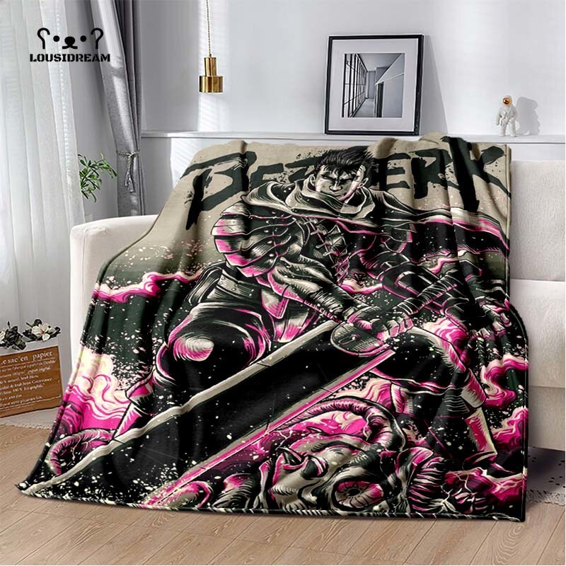 This blanket case captures the magic of Berserk . If you're looking for more Berserk merch, we have it all! Check out our anime merch now—free shipping!