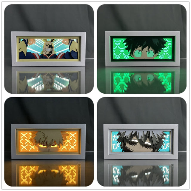 This lightbox captures the magic of My Hero Academia. Love the series? We’ve got tons of MHA merch waiting for you—shop now and enjoy free shipping!