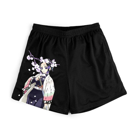 Anime Demon Slayer Shorts Sportswear Jogging Kochou Shinobu Short Pants Training Shorts Basketball Gym Fitness Running Bottoms, everythinganimee