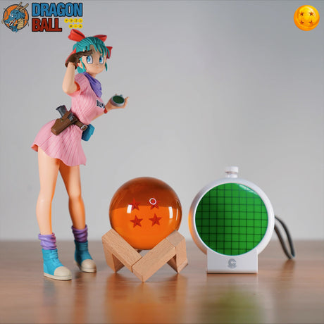 25cm Dragon Ball Anime Figure Bulma Hot Girl Statue Anime Action Figurine Collection Ornaments Model Doll Gift Toys, everythinganimee