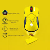 Razer Viper Ultimate Pokemon Pikachu Limited Edition Wireless Gaming Mouse with Charging Dock, everythinganimee