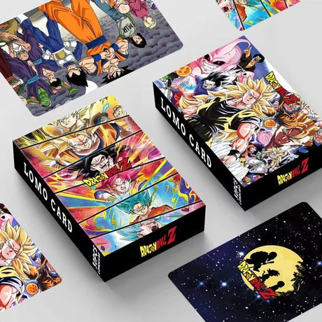 30 new anime peripheral Dragon Ball Card double-sided LOMO card HD boxed small card greeting card bookmark, everythinganimee
