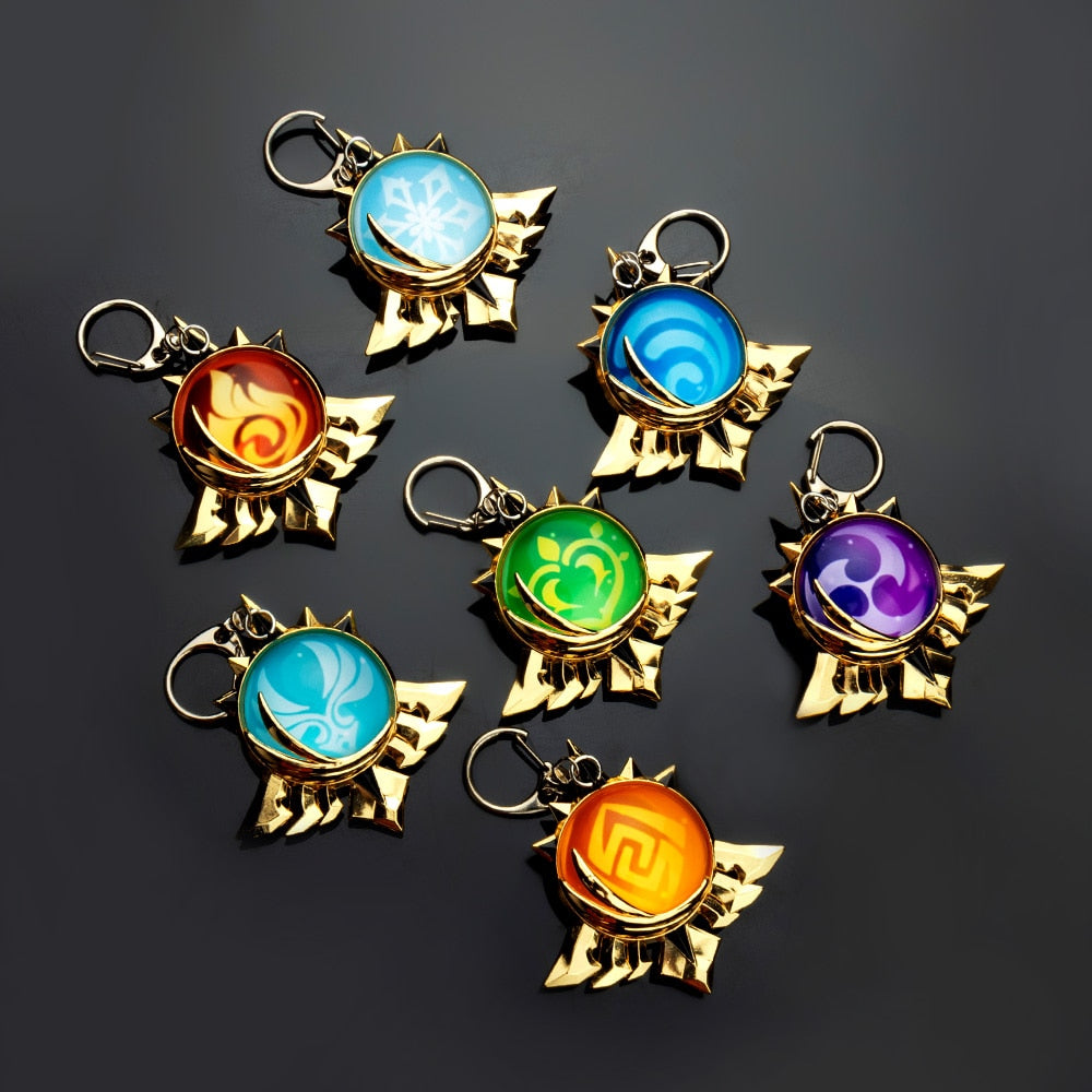 Genshin Impact Trinkets Keychains