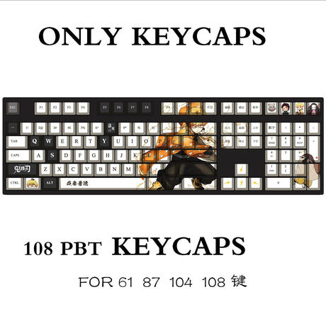 Zenitsu Keycaps
