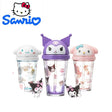 Sanrio Kawaii cartoon anime Kuromi My Melody large-capacity flip-top straw water cup portable 320mL sports bottle holiday gift, everythinganimee