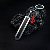 Shop now for the ultimate Berserk fan accessory - the Berserk Guts Sword Keychain Set! Made of durable zinc alloy, these keychains feature a detailed design of Guts' iconic sword and are perfect for showing off your love for the anime. Get them for yourself or as a gift for the Berserk fan in your life.