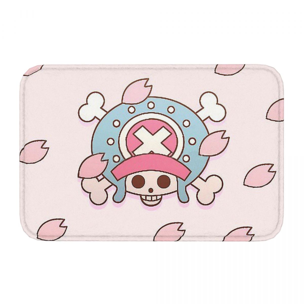 One Piece Monkey D Luffy Anime Bathroom Mat TONY TONY Chopper Flag Sakura Blossoms Doormat Kitchen Carpet Outdoor Rug Home, everythinganimee