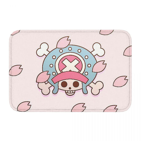 One Piece Monkey D Luffy Anime Bathroom Mat TONY TONY Chopper Flag Sakura Blossoms Doormat Kitchen Carpet Outdoor Rug Home, everythinganimee