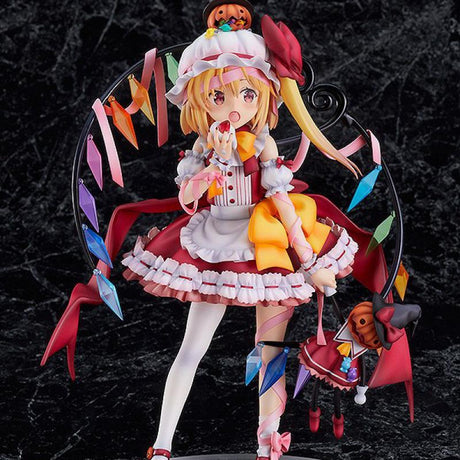 Kawaii Flandre Scarlet Touhou Project Anime Action Figure 1/7 Original Hand Made Toy Peripherals Gifts for Kids 21Cm, everythinganimee