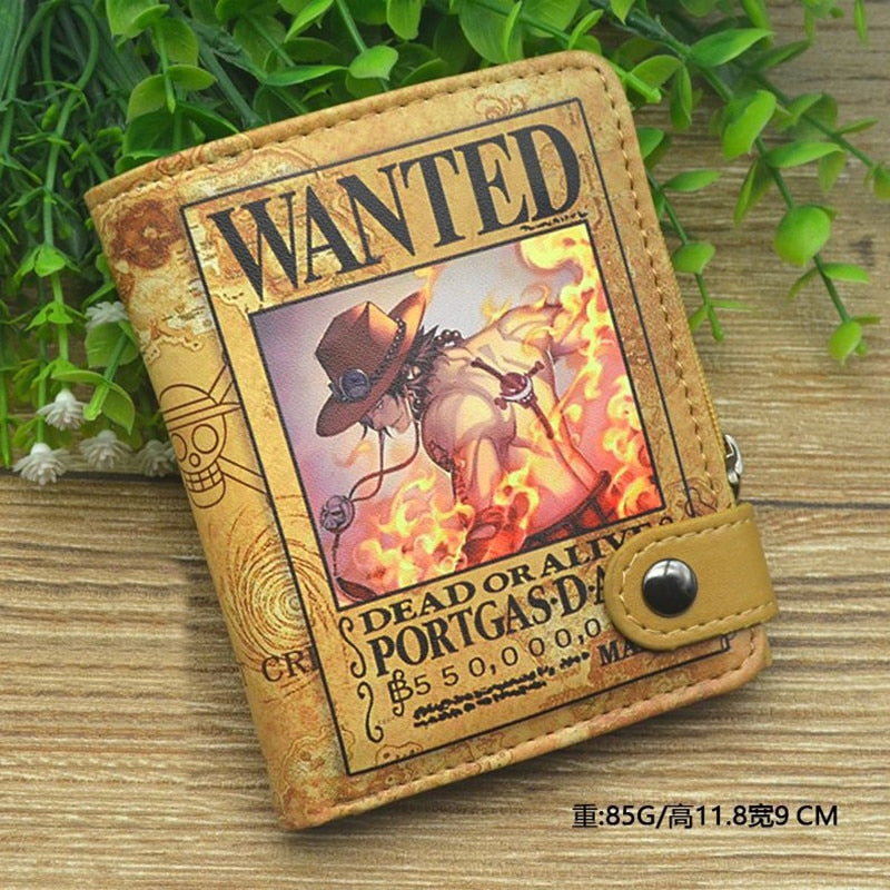 One Piece Wanted Poster Wallet
