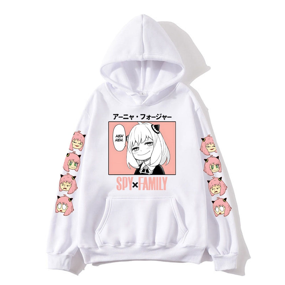These hoodies bring the world of Anya  to life. For more Spy X Family merch, explore our anime store now—free shipping on everything!