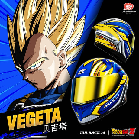 This helmet captures the magic of Dragon Ball Z. If you're looking for more Dragon Ball Z merch, we have it all! Check out our anime merch now—free shipping!