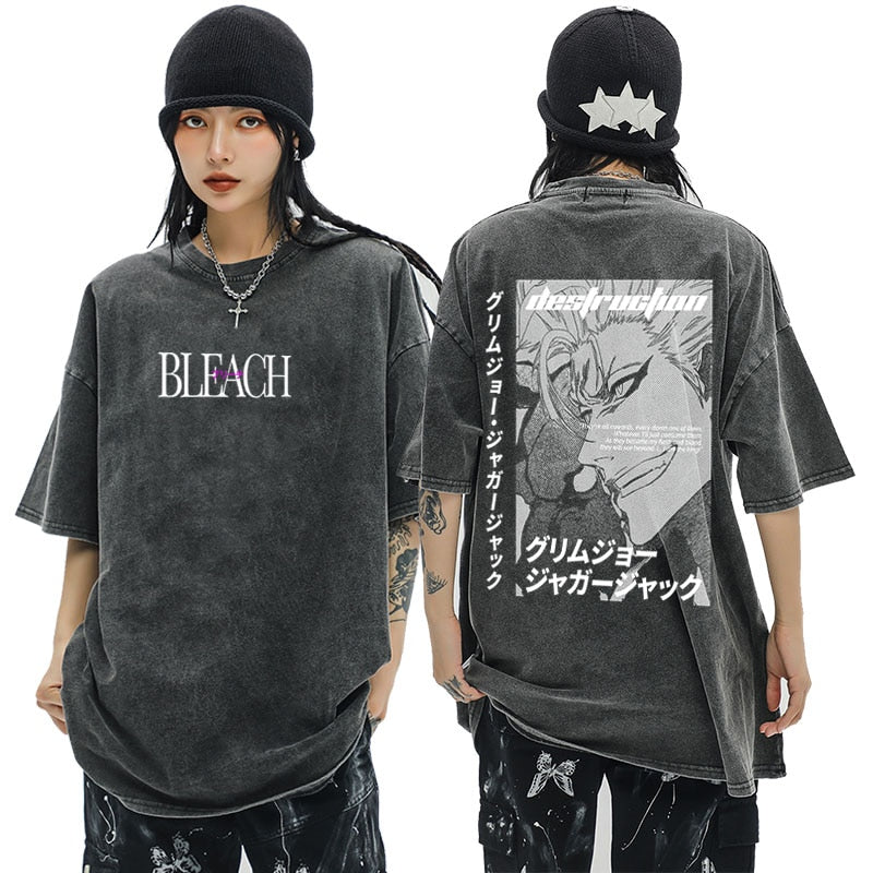 This tee captures the magic of Grimmjow. If you're looking for more Bleach merch, we have it all! Check out our anime merch now—free shipping!