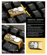 One Piece Serie Straw Hat Crew Aluminum Artisan Keycaps