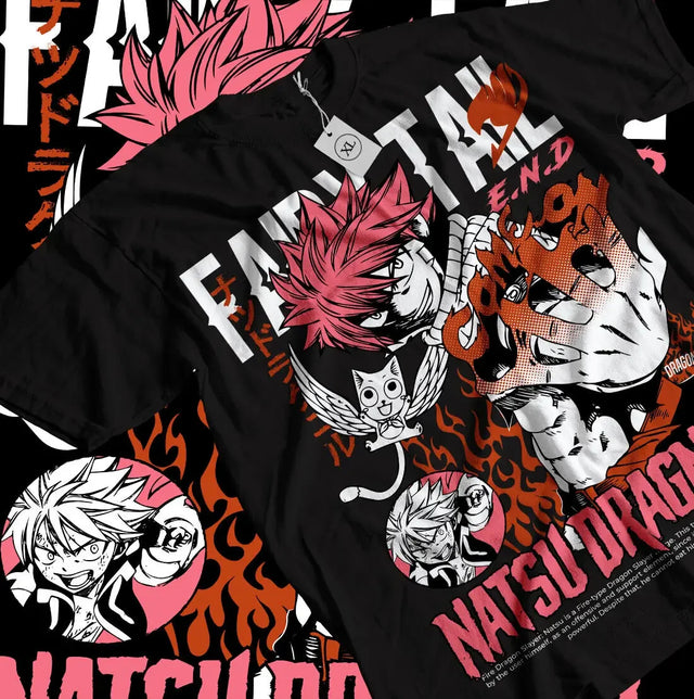 This tee features a bold and captivating design of Gray Fullbuster.  If you are looking for more  Fairy Tail Merch, We have it all! | Check out all our Anime Merch now!