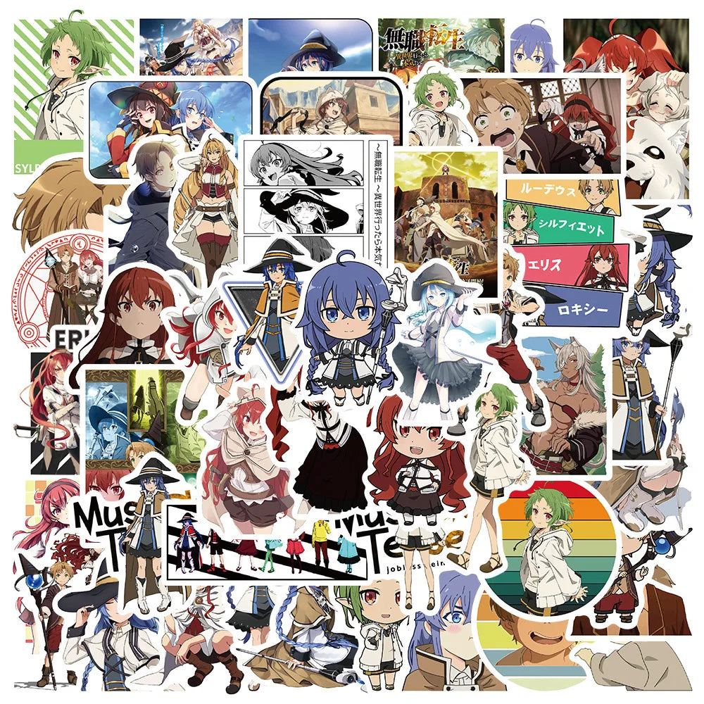 A treasure for anime enthusiasts, these stickers bring vibrant essence of the series. If you are looking for more Jobless Merch, We have it all!| Check out all our Anime Merch now!