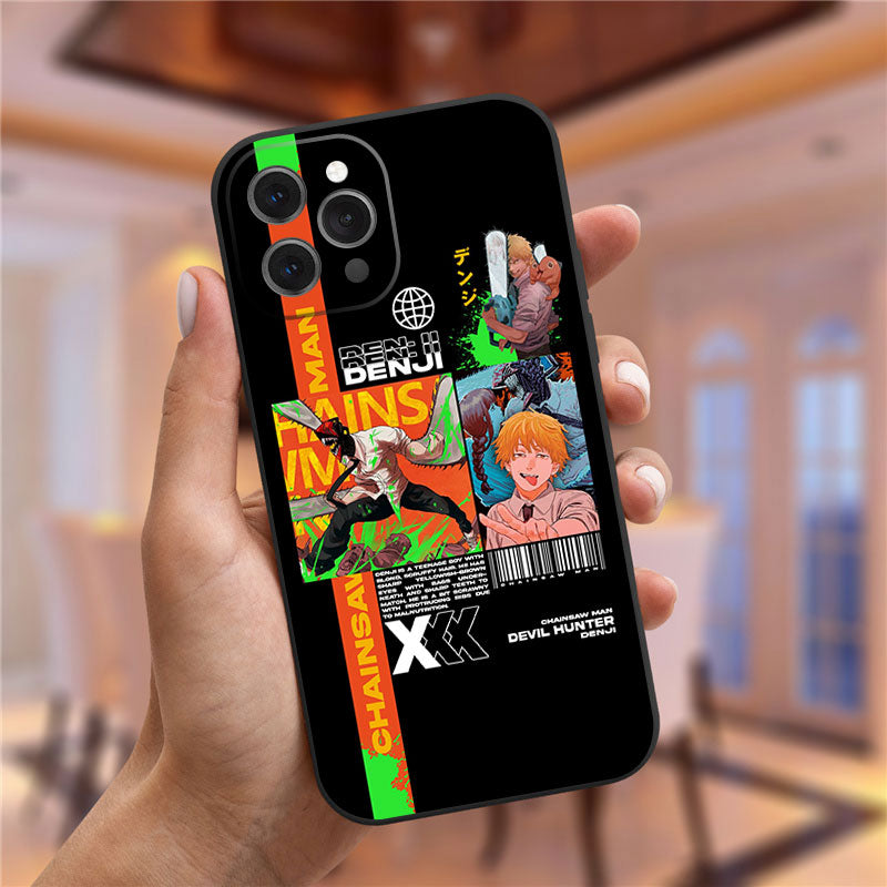 Style your phone with the latest Chainsaw man phone case | If you are looking for more Chainsaw Man Merch, We have it all! | Check out all our Anime Merch now!