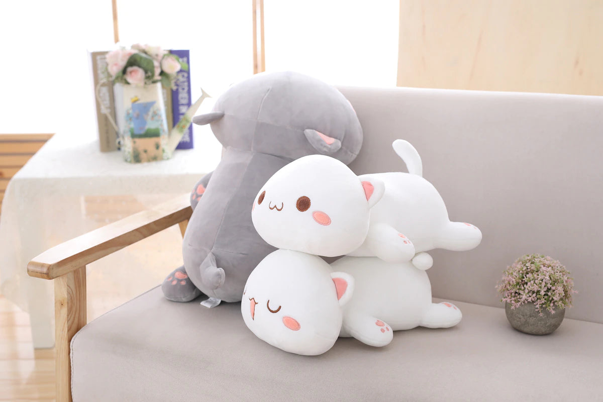 Kawaii Lying Cat Plush Toy: Embrace the Cuteness!