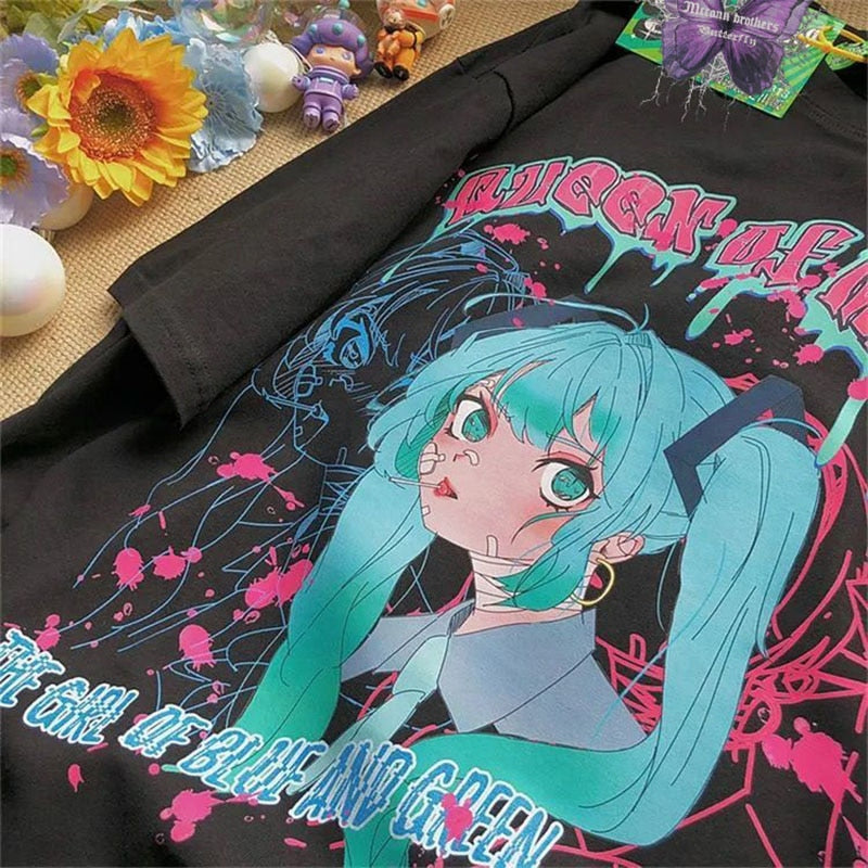 Hatsune Miku oversized tee