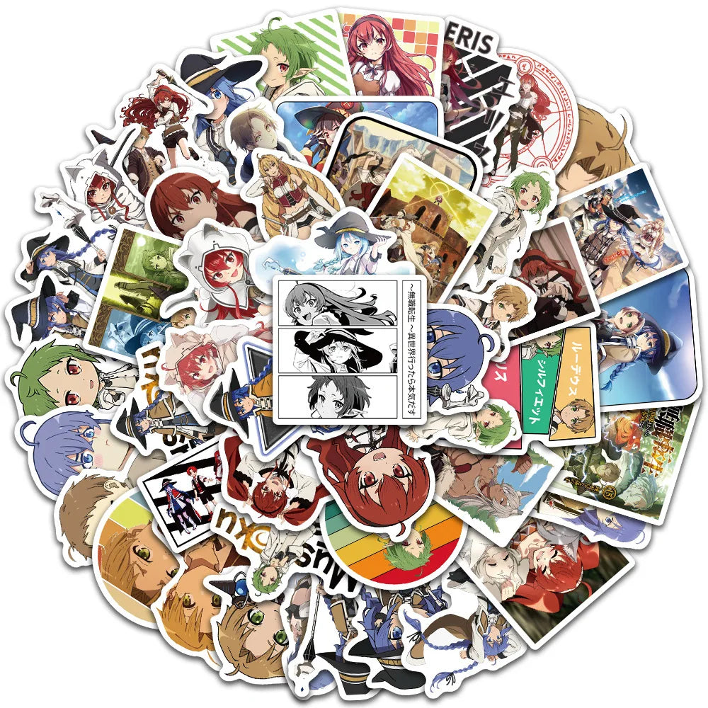 A treasure for anime enthusiasts, these stickers bring vibrant essence of the series. If you are looking for more Jobless Merch, We have it all!| Check out all our Anime Merch now!